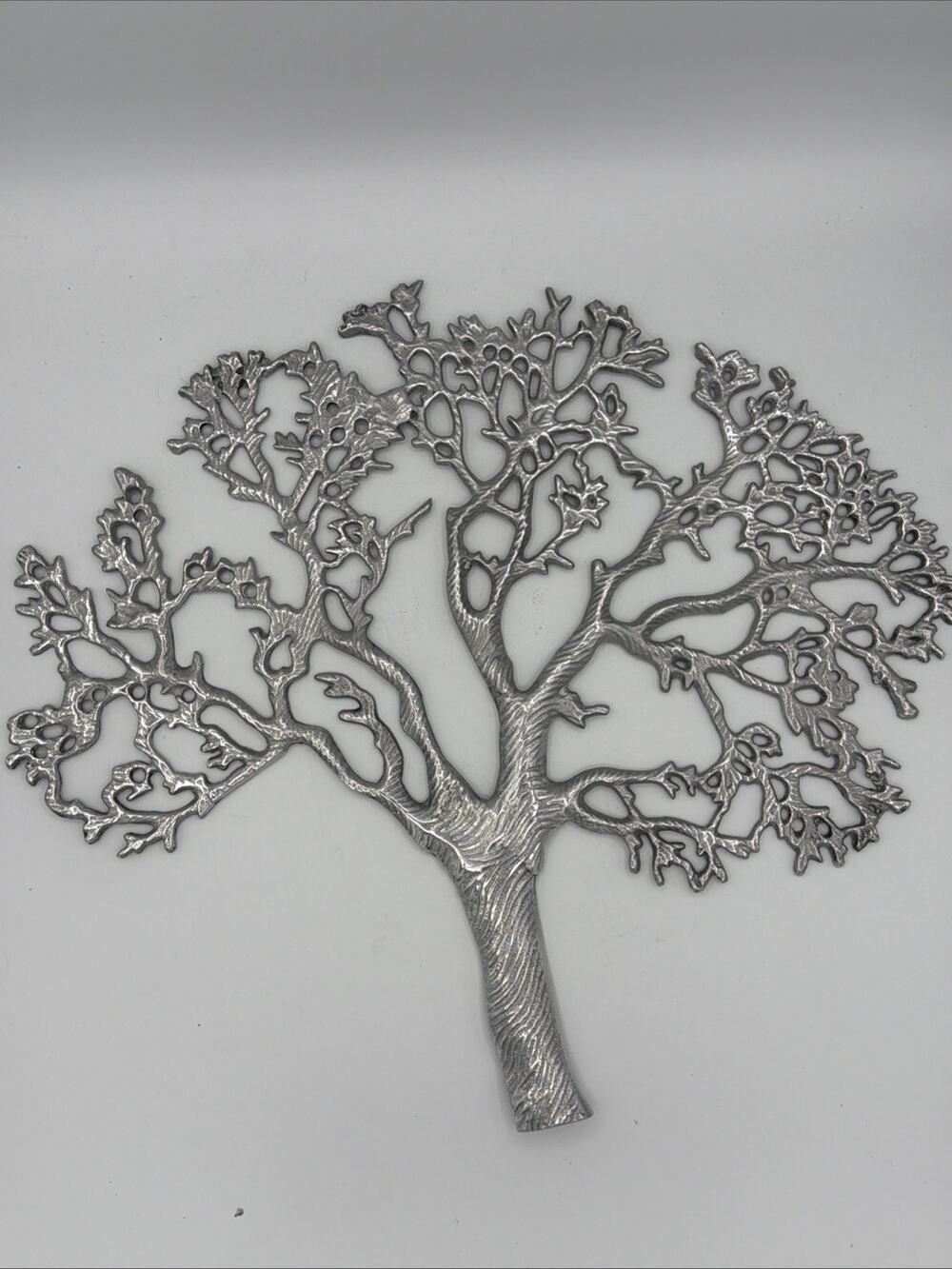Tree of Life Banyan Metal Wall Decor Hanging Art 22" x 28" Sculpture Bonsai MOD